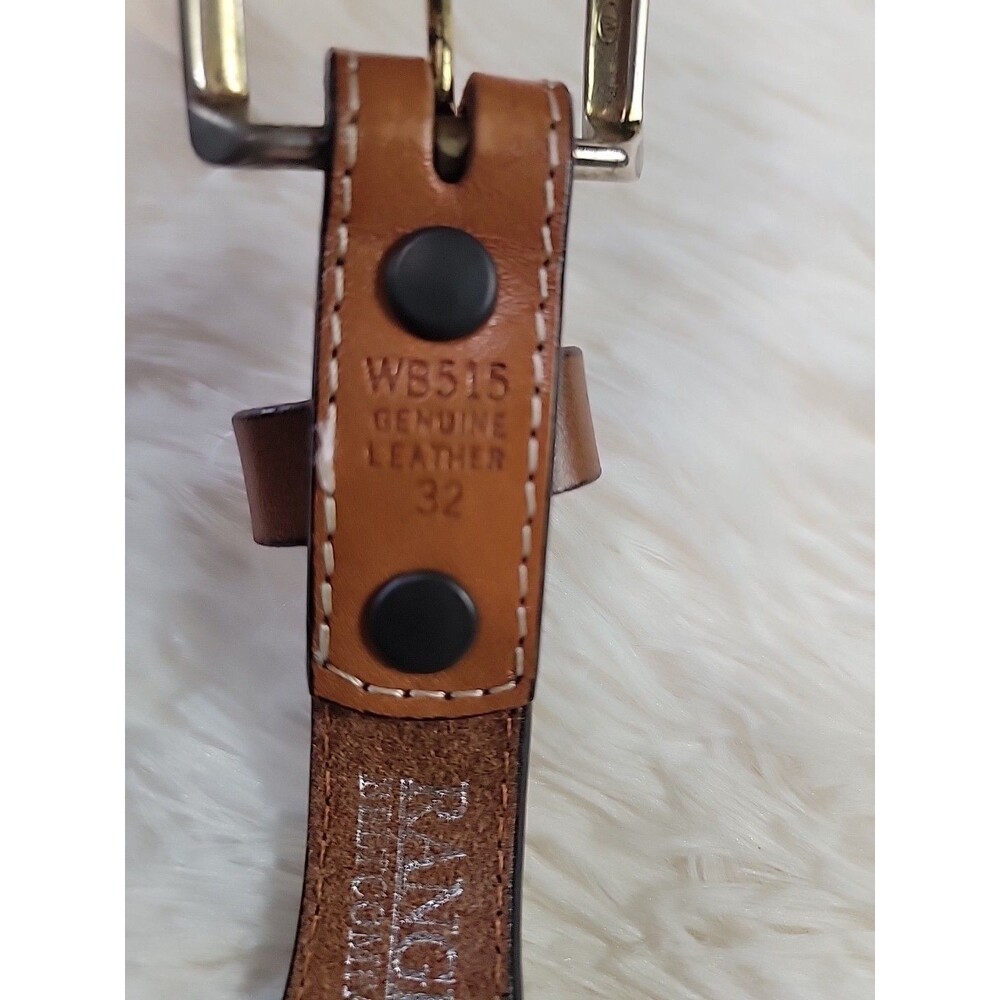 Ranger Belt Company Western Leather Belt Studded Cowgirl Womens Size 32 Cowhide - Picture 10 of 10